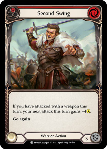 Second Swing (Red) [MON116] [Monarch] Unlimited Edition Rainbow Foil