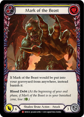 Mark of the Beast [MON124] [Monarch] Unlimited Edition Normal