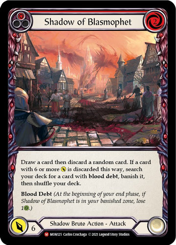 Shadow of Blasmophet [MON125] [Monarch] Unlimited Edition Rainbow Foil