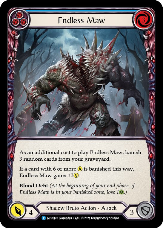 Endless Maw (Blue) [MON128] [Monarch] Unlimited Edition Normal