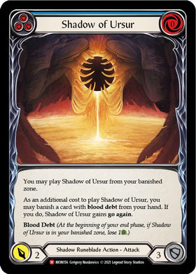 Shadow of Ursur [MON156] [Monarch] 1st Edition Rainbow Foil