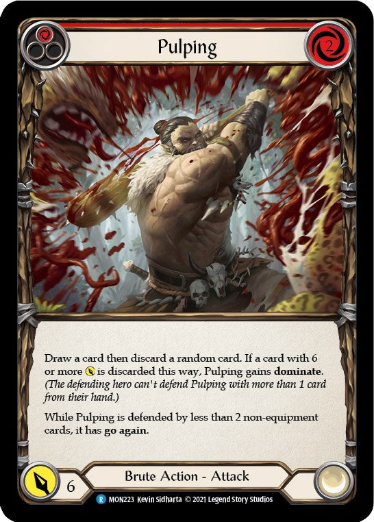 Pulping (Red) [MON223] [Monarch] Unlimited Edition Normal