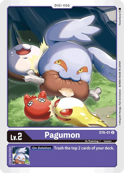 Pagumon [ST6-01] [Starter Deck 06: Venomous Violet]