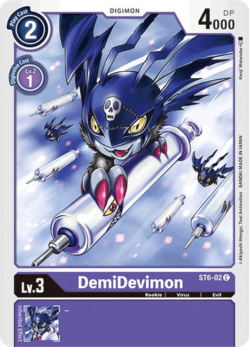 DemiDevimon [ST6-02] [Starter Deck 06: Venomous Violet]