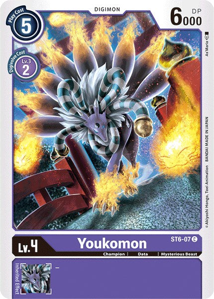 Youkomon [ST6-07] [Starter Deck 06: Venomous Violet]