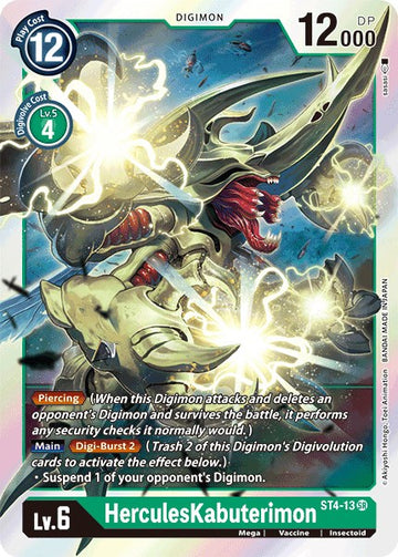 HerculesKabuterimon [ST4-13] [Starter Deck 04: Giga Green] Foil