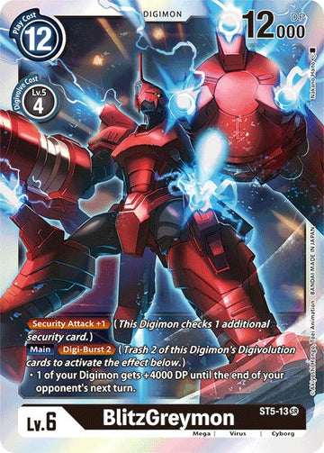 BlitzGreymon [ST5-13] [Starter Deck 05: Machine Black] Foil