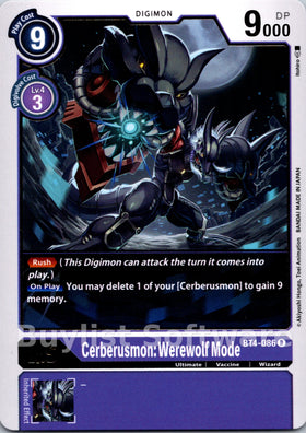 Cerberusmon: Werewolf Mode [BT4-086] [Great Legend]