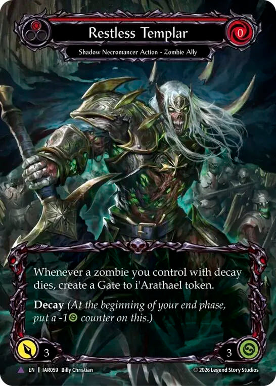 Restless Templar (Marvel)