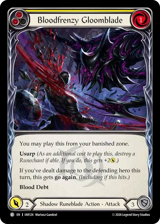 Bloodfrenzy Gloomblade (Yellow)