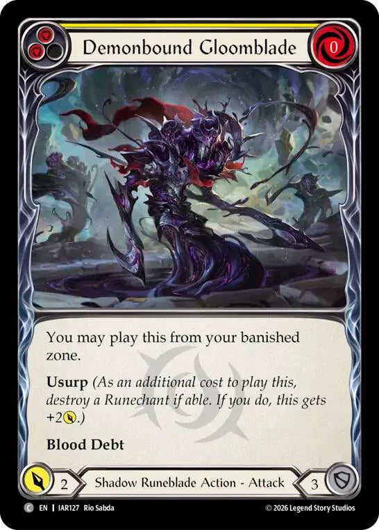Demonbound Gloomblade (Yellow)
