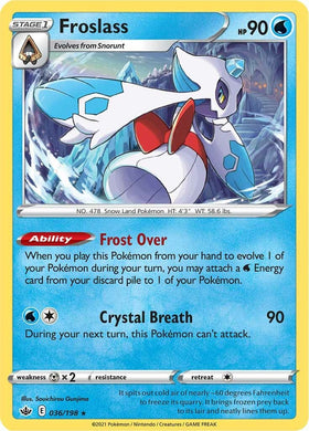 Froslass [036/198] [Chilling Reign] Reverse Holofoil