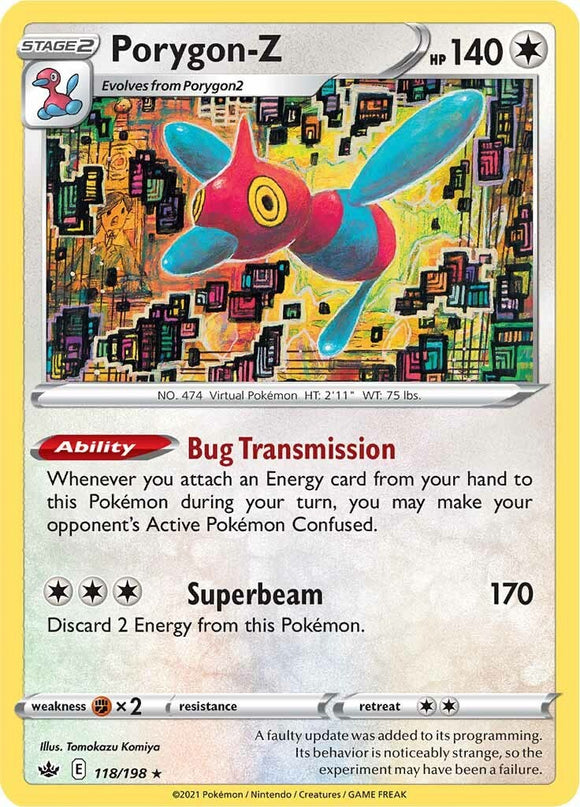 Porygon-Z [118/198] [Chilling Reign] Holofoil