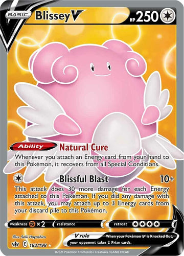 Blissey V [182/198] [Chilling Reign] Holofoil