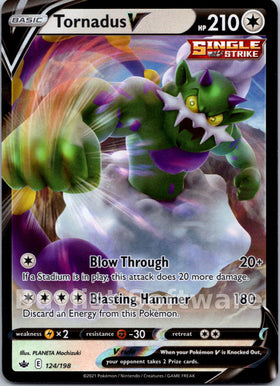 Tornadus V [124/198] [Chilling Reign] Holofoil