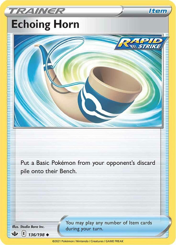 Echoing Horn [136/198] [Chilling Reign] Reverse Holofoil