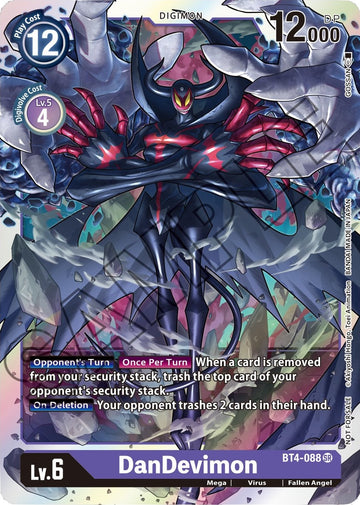 DanDevimon (Event Pack 1) [BT4-088] [Great Legend] Foil
