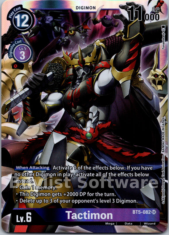 Tactimon [BT5-082] [Battle of Omni] Foil