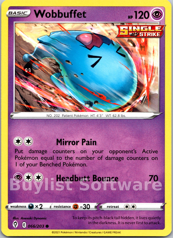 Wobbuffet [066/203] [Evolving Skies]
