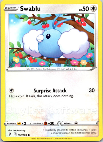Swablu [132/203] [Evolving Skies]