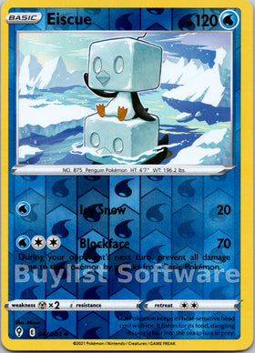 Eiscue [047/203] [Evolving Skies] Reverse Holofoil