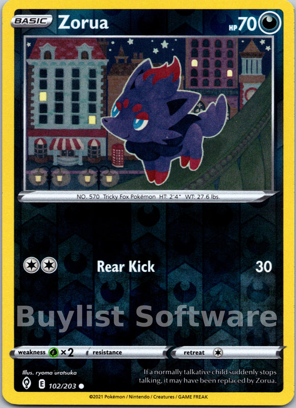 Zorua [102/203] [Evolving Skies] Reverse Holofoil
