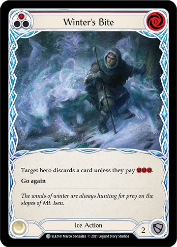 Winter's Bite (Red) [ELE169] [Tales of Aria] Unlimited Edition Normal