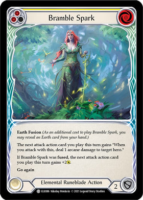 Bramble Spark (Yellow) [ELE086] [Tales of Aria] Unlimited Edition Rainbow Foil