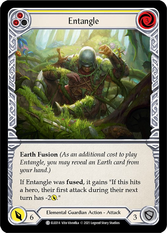 Entangle (Yellow) [ELE014] [Tales of Aria] 1st Edition Normal