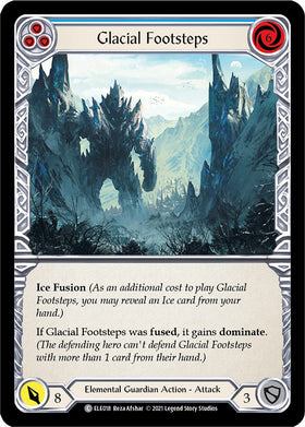 Glacial Footsteps (Blue) [ELE018] [Tales of Aria] Unlimited Edition Normal