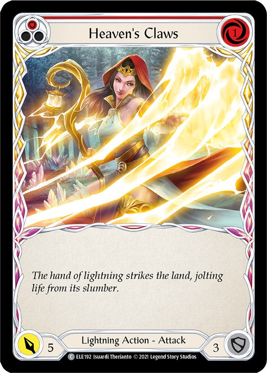 Heaven's Claws (Red) [ELE192] [Tales of Aria] Unlimited Edition Normal