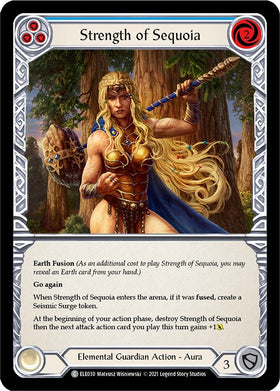 Strength of Sequoia (Blue) [ELE030] [Tales of Aria] Unlimited Edition Normal