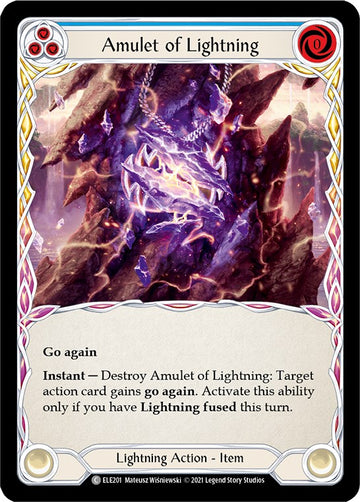 Amulet of Lightning [ELE201] [Tales of Aria] Unlimited Edition Normal