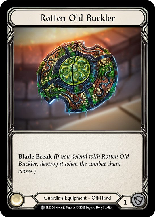 Rotten Old Buckler [ELE204] [Tales of Aria] Unlimited Edition Rainbow Foil