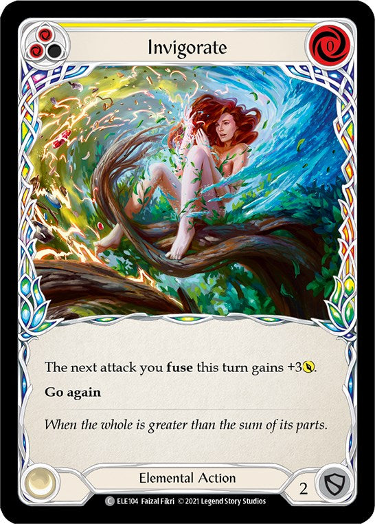 Invigorate (Yellow) [ELE104] [Tales of Aria] Unlimited Edition Normal