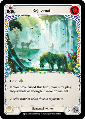 Rejuvenate (Red) [ELE106] [Tales of Aria] Unlimited Edition Rainbow Foil