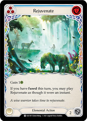 Rejuvenate (Blue) [ELE108] [Tales of Aria] Unlimited Edition Normal