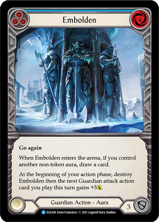 Embolden (Blue) [ELE208] [Tales of Aria] Unlimited Edition Normal