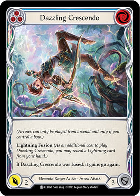 Dazzling Crescendo (Blue) [ELE055] [Tales of Aria] 1st Edition Normal