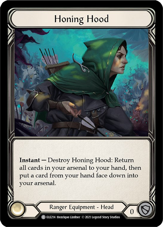 Honing Hood [ELE214] [Tales of Aria] Unlimited Edition Rainbow Foil
