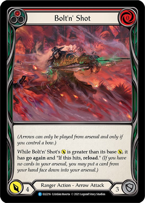 Bolt'n' Shot (Red) [ELE216] [Tales of Aria] Unlimited Edition Normal