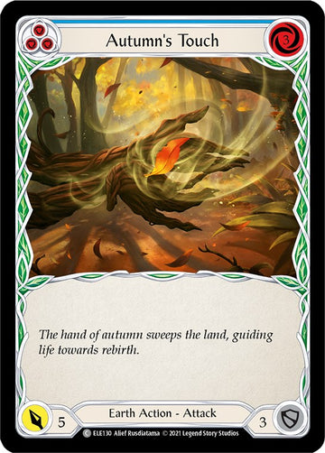 Autumn's Touch (Blue) [ELE130] [Tales of Aria] 1st Edition Normal