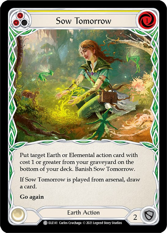 Sow Tomorrow (Yellow) [ELE141] [Tales of Aria] 1st Edition Normal