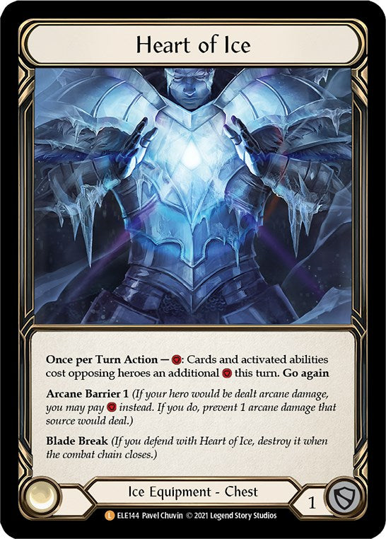 Heart of Ice [ELE144] [Tales of Aria] Unlimited Edition Rainbow Foil