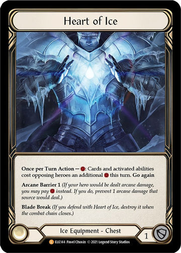 Heart of Ice [ELE144] [Tales of Aria] Unlimited Edition Rainbow Foil