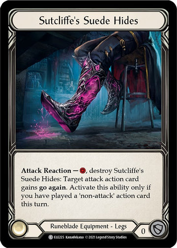 Sutcliffe's Suede Hides [ELE225] [Tales of Aria] 1st Edition Normal