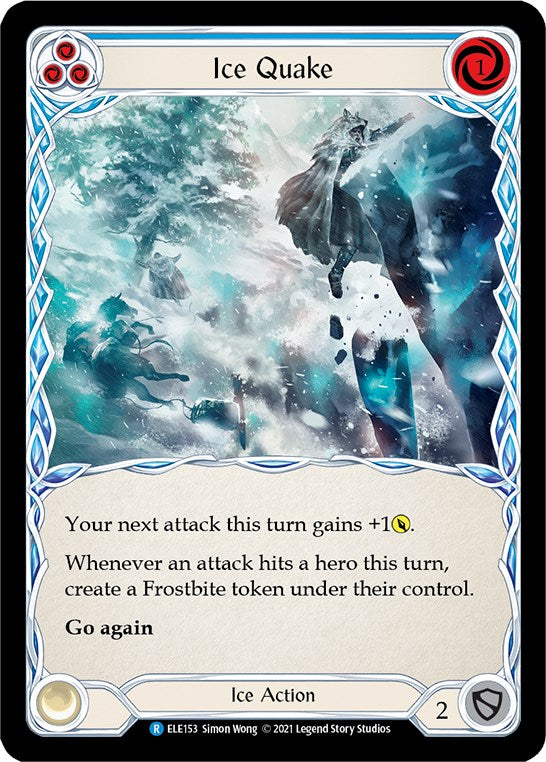 Ice Quake (Blue) [ELE153] [Tales of Aria] Unlimited Edition Normal