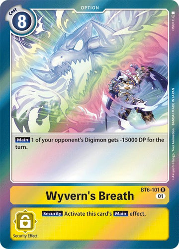 Wyvern's Breath [BT6-101] [Double Diamond] Foil
