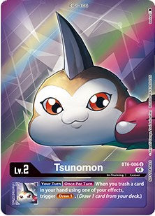 Tsunomon (Box Topper) [BT6-006] [Double Diamond] Foil