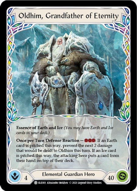 Oldhim, Grandfather of Eternity // Shiver [ELE001 // ELE033] [Tales of Aria] Unlimited Edition Normal